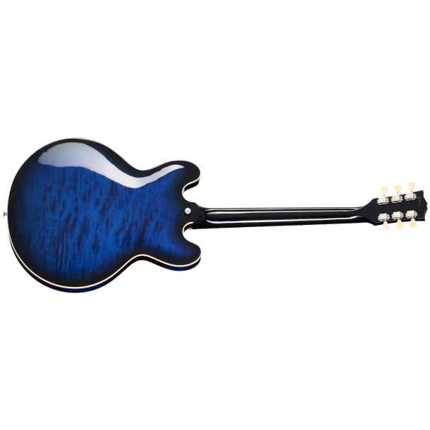 Gibson ES-335 Figured Deep Ocean Burst